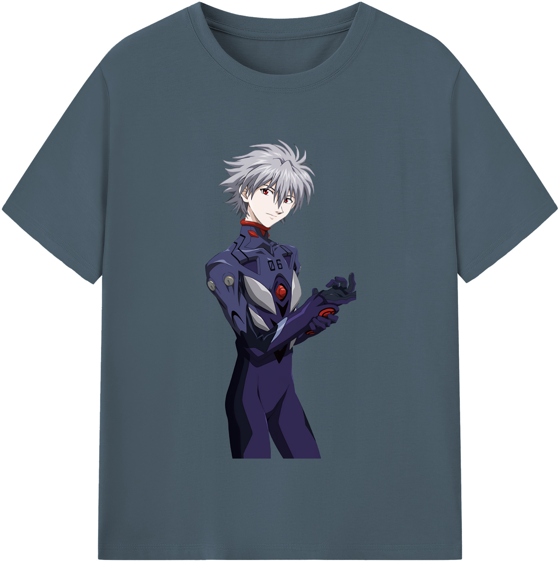 （画像用） EVA 新世紀エヴァンゲリオン 綿100％半袖Tシャツ（フロントプリント）